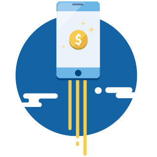 ilustración de celular