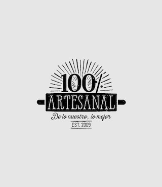 Logotipo 100% Artesanal