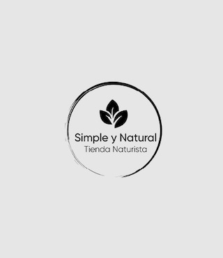 logotipo simple y natural