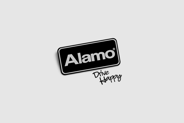 Logotipo Álamo Rent a Car
