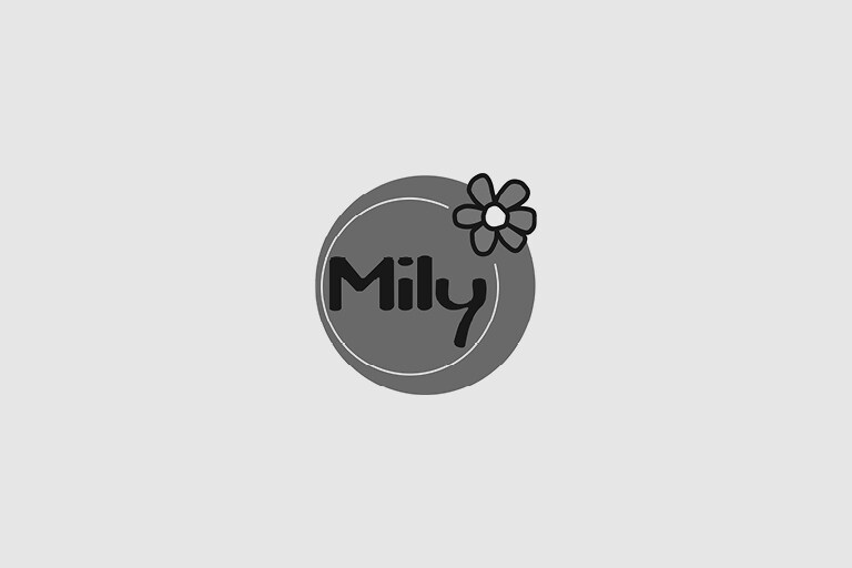 Logotipo Pañalera Mily