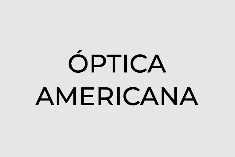 logotipo optica americana