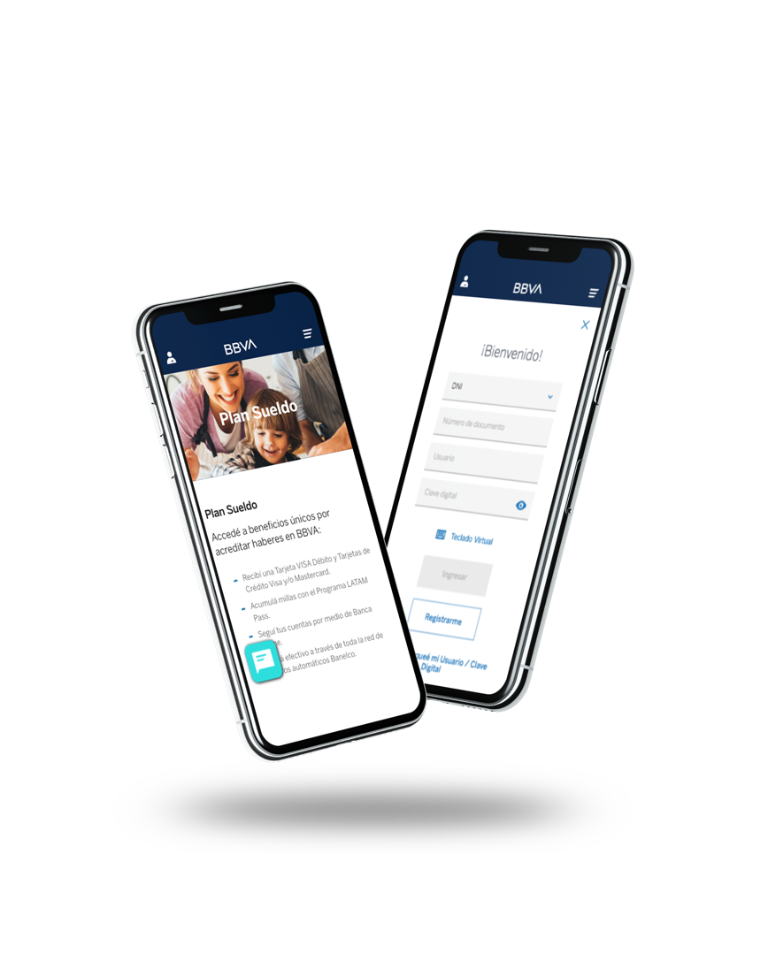 web bbva en el celular