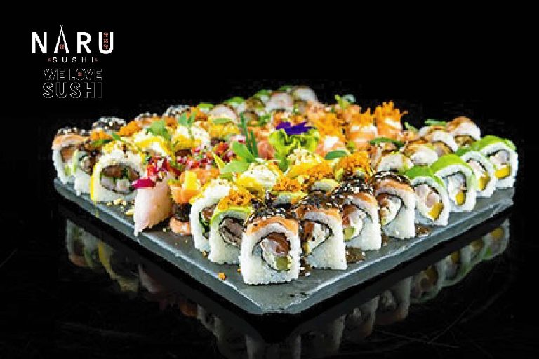 Logotipo Naru Sushi
