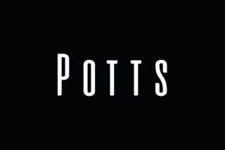 Logotipo Potts Sweets and Coffee