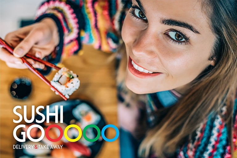 Logotipo Sushi Go