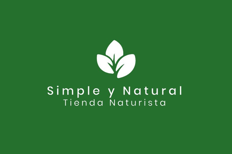logotipo simple y natural