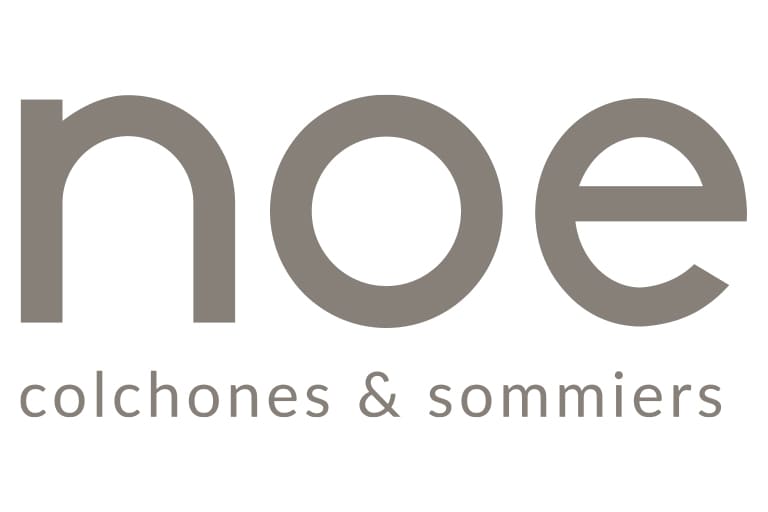 logotipo noe colchones