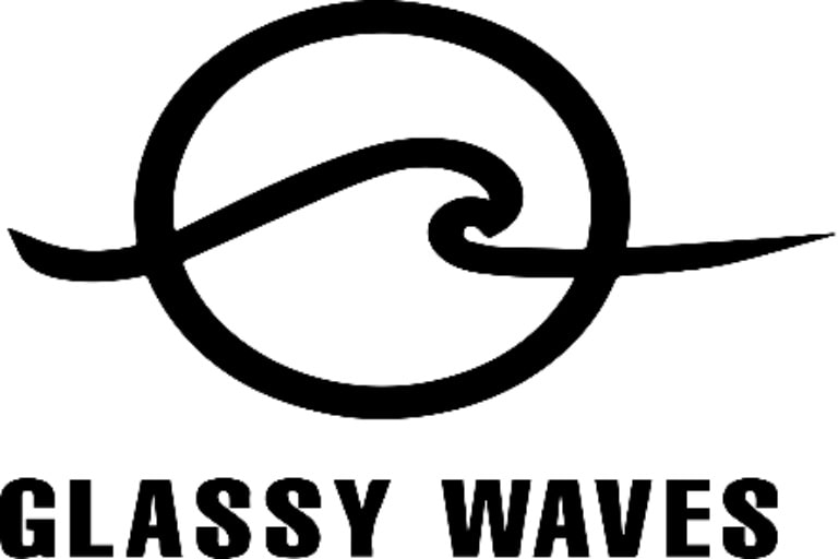 logotipo glassy
